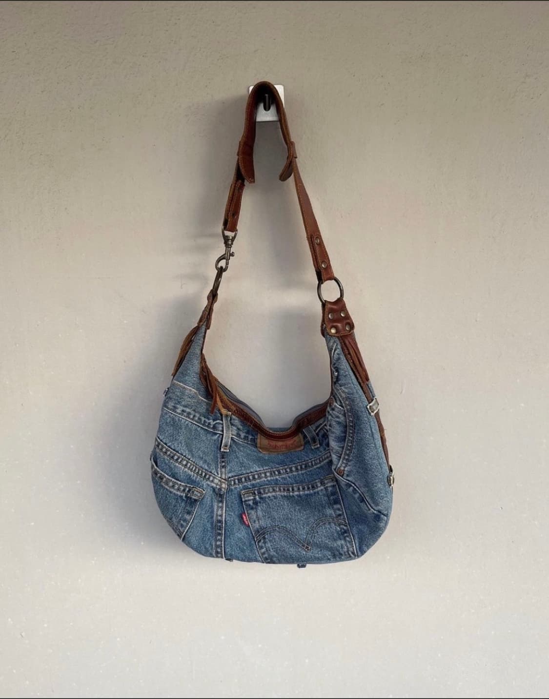 엑스터시 빈티지 청가방 + 메이벨룸 청바지 상품이미지1