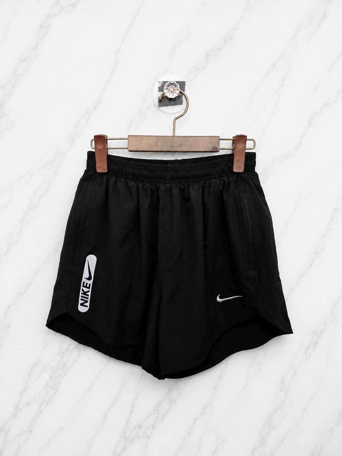 100,L )) NIKE 나이키 반바지! 허리 고무줄~ 속바지 있습니다~ 상품이미지1
