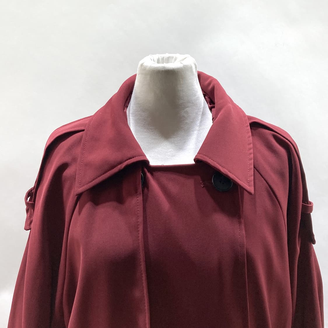 DUPP 여성 베이직 트렌치코트 레드 FREE  상품이미지2