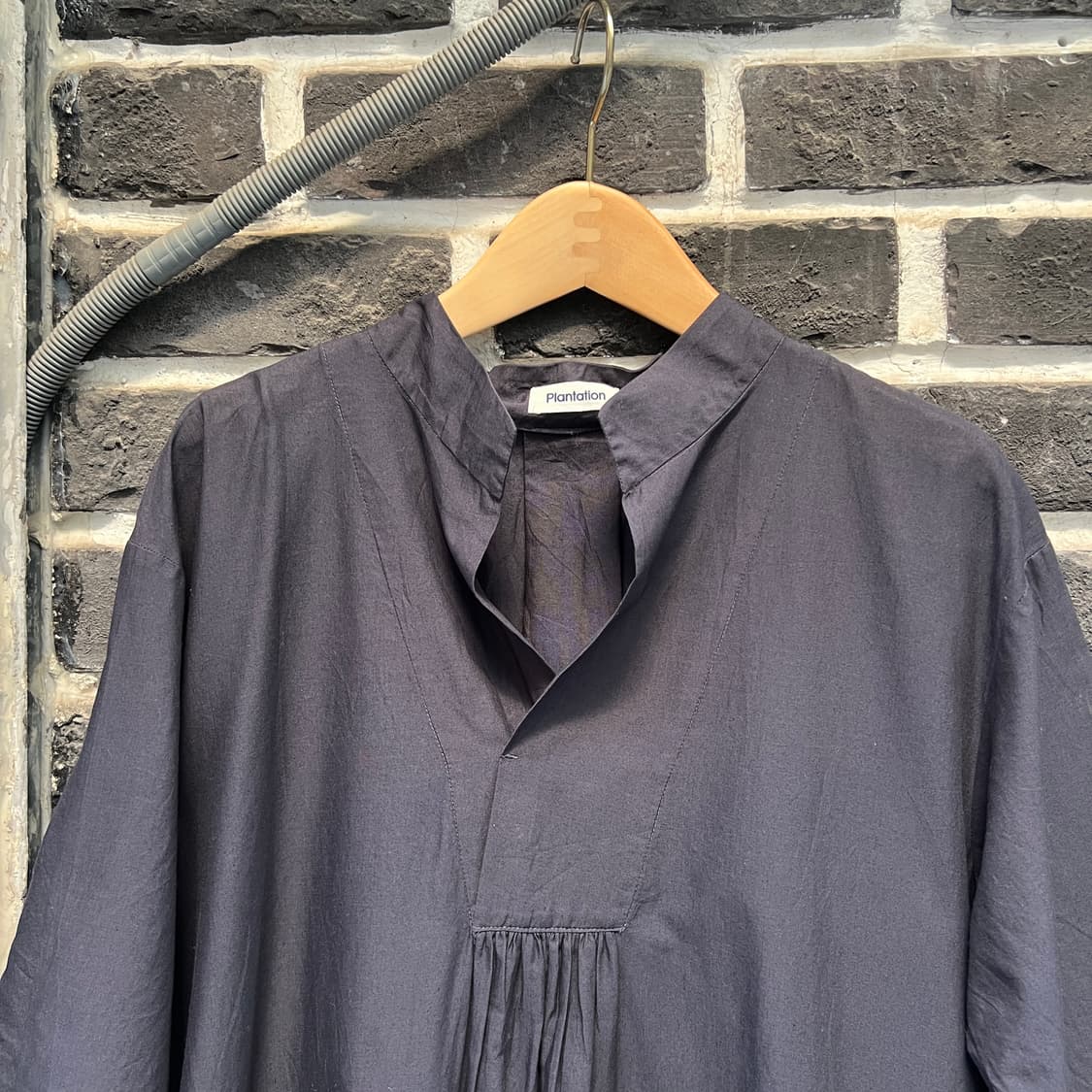 플랜테이션 by 이세이미야케 레이스 셔링 원피스 상품이미지2