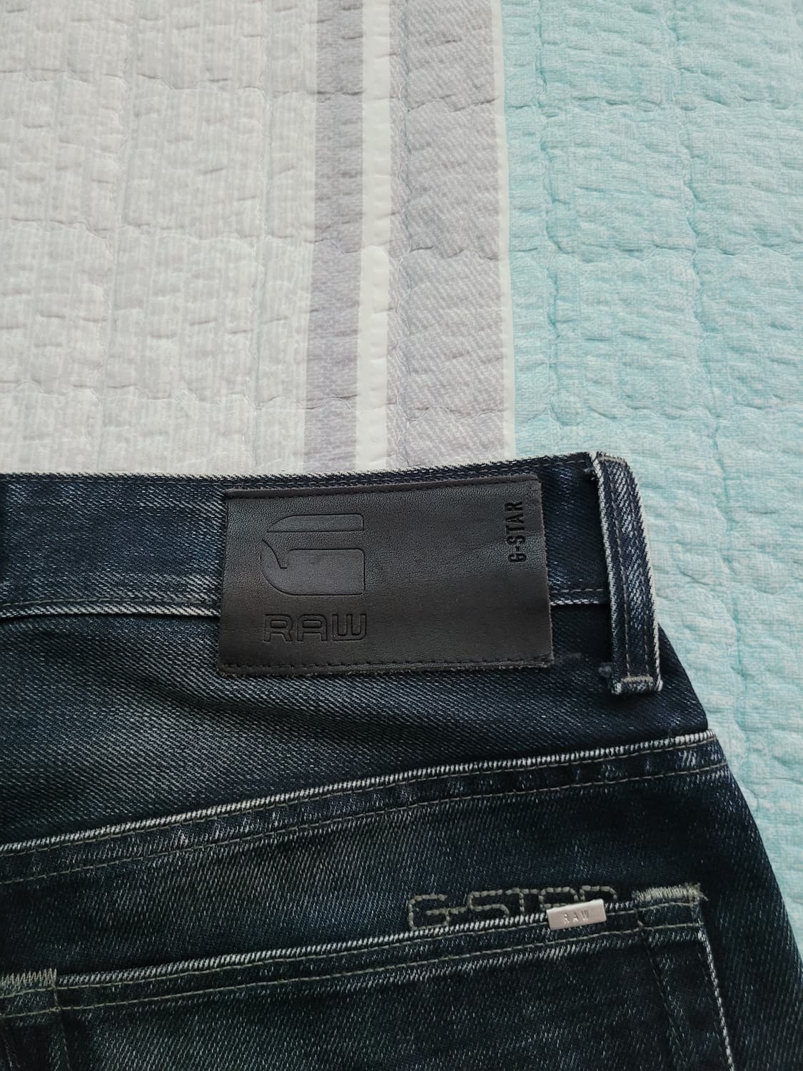 지스타로우 Gstarraw 3301 테이퍼드 다크블루워싱진 32사이즈 상품이미지8