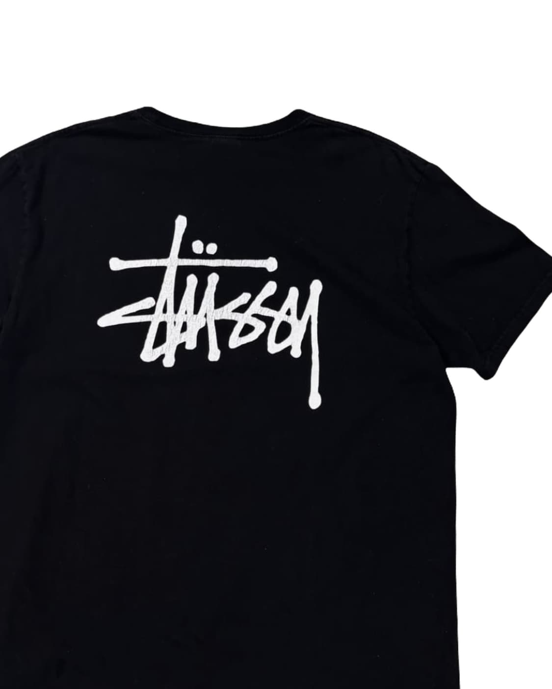 스투시 베이직 블랙 반팔티 상품이미지2