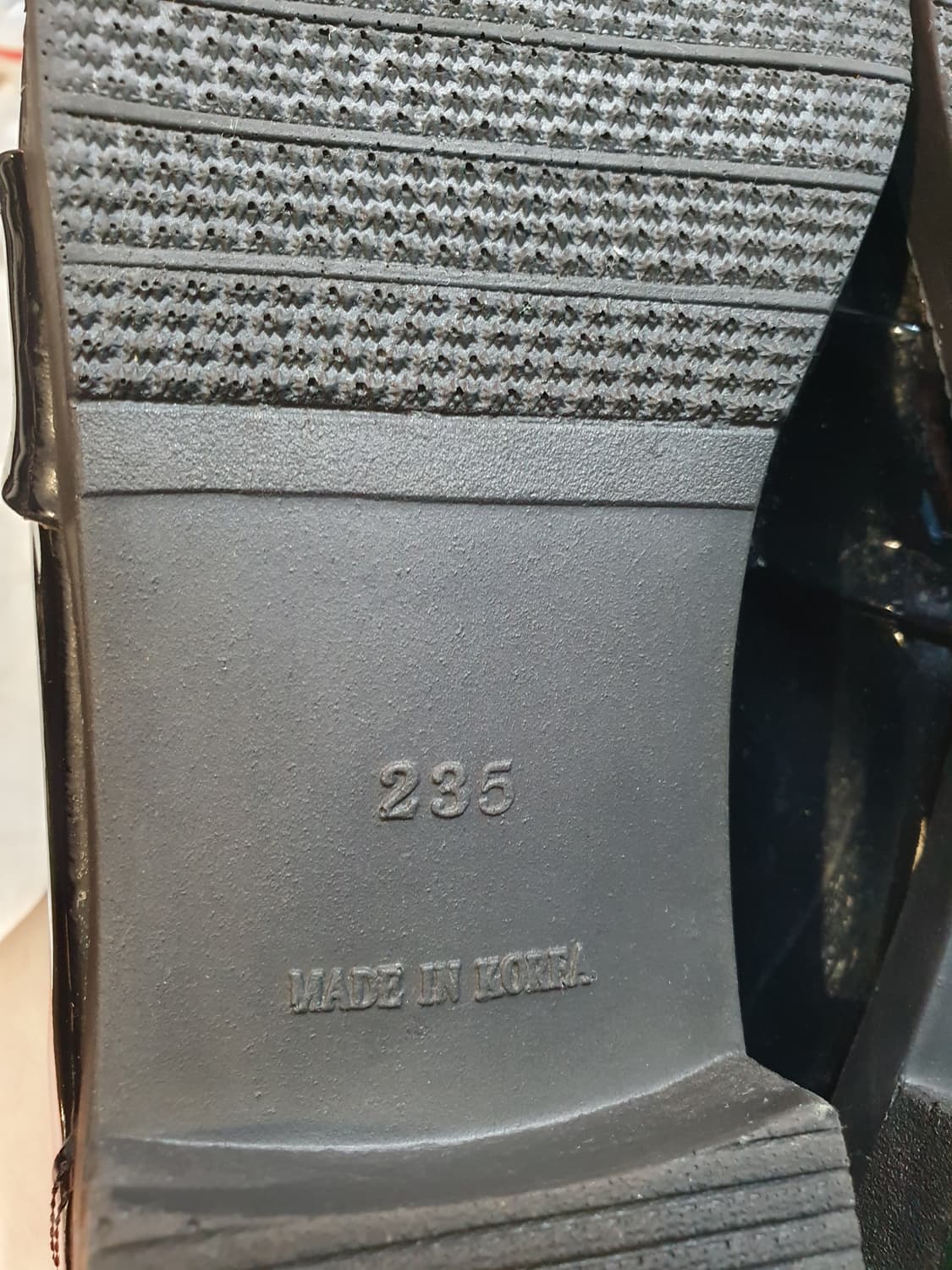 블랙 페이던트 로퍼 235mm 상품이미지5