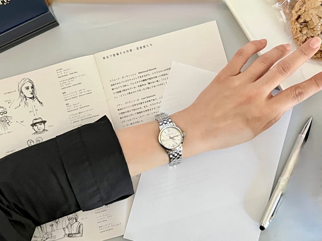 BURBERRY 실버 라운드 데이트 버버리 시계 상품이미지4