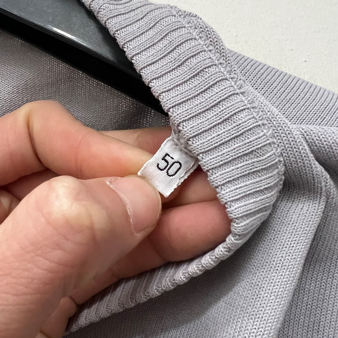 CP컴퍼니 크루넥 렌즈 코튼 니트 50 상품이미지5