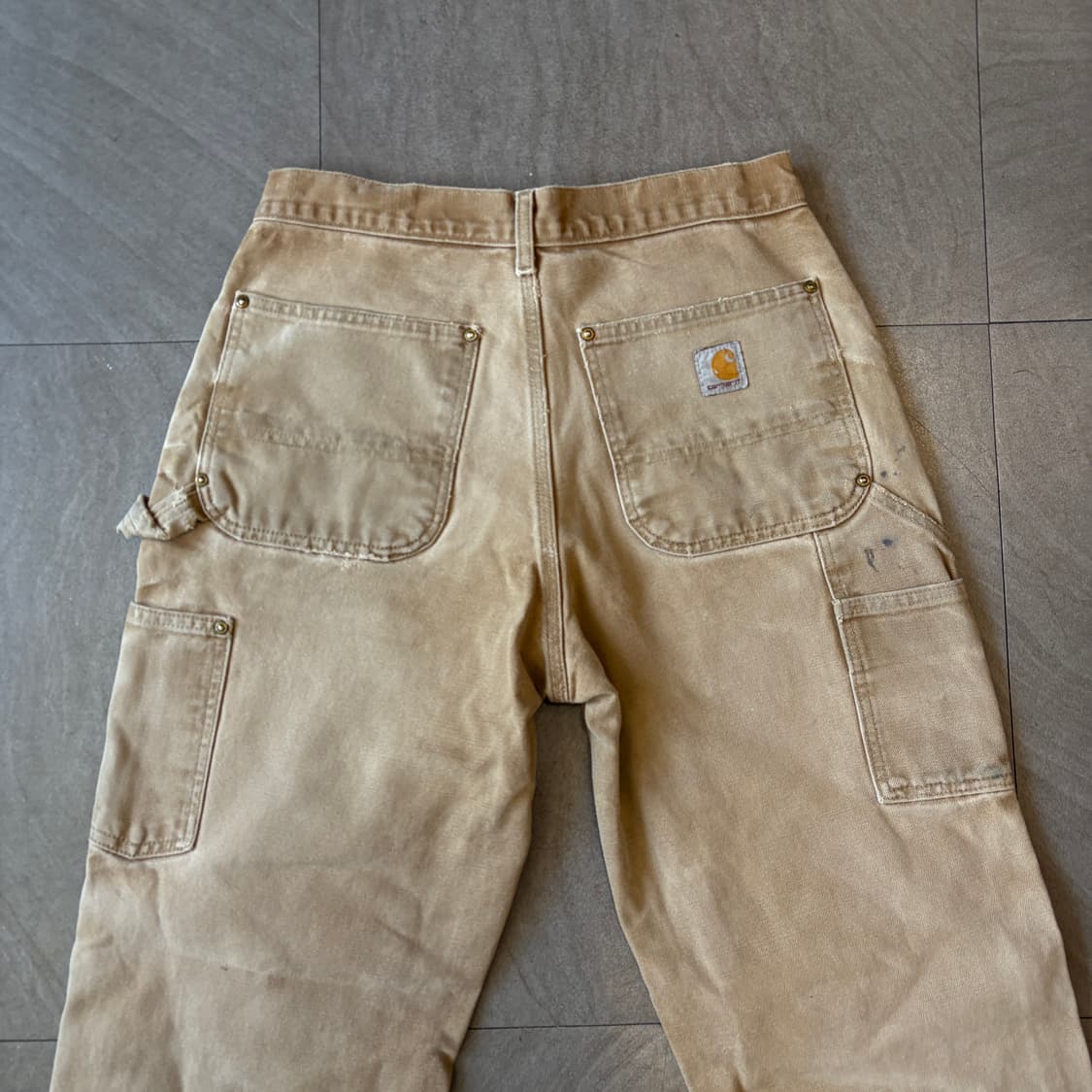 칼하트 정품 바지 브라운 더블니 팬츠 상품이미지8