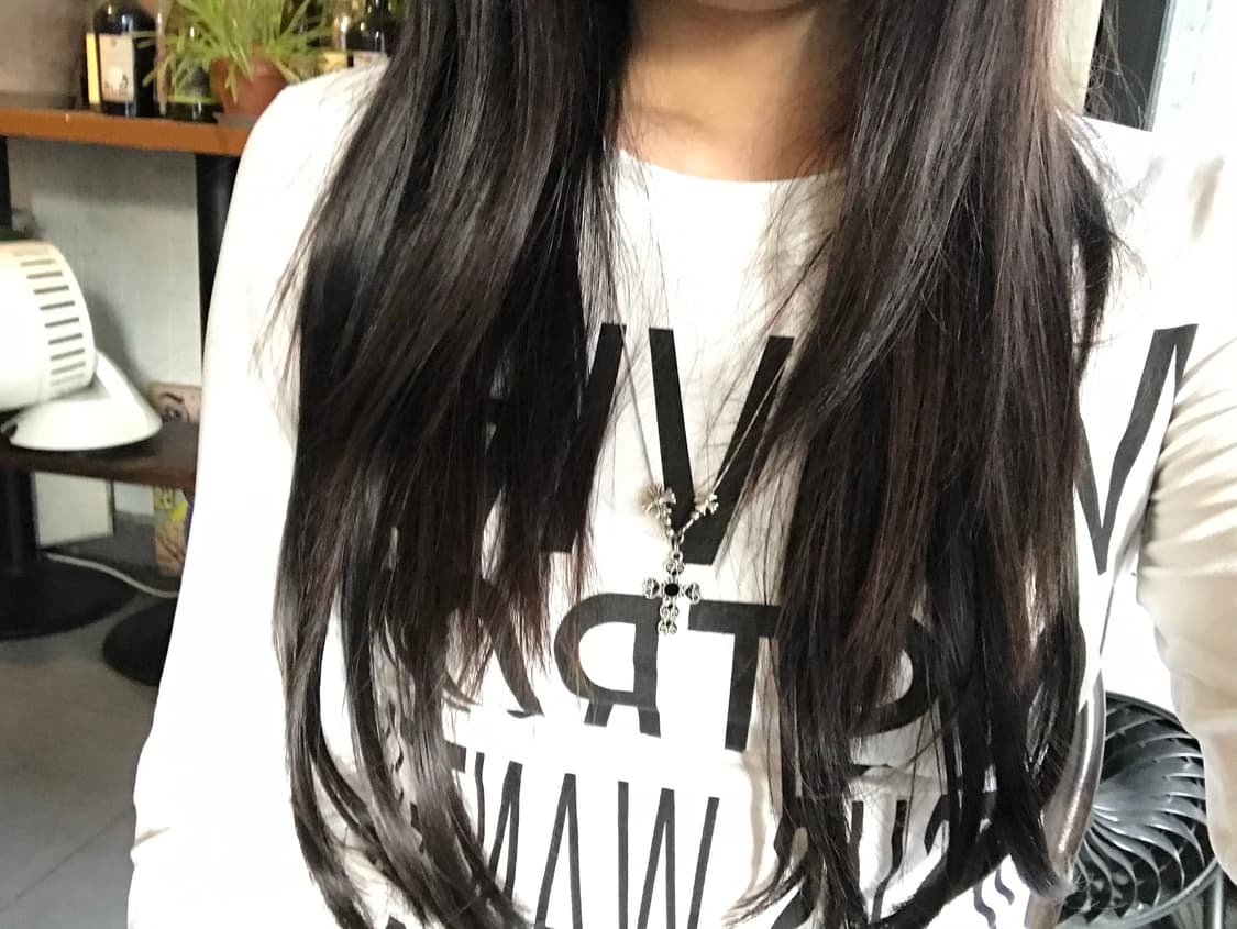 크롬깔 써지컬 십자가 목걸이 상품이미지2