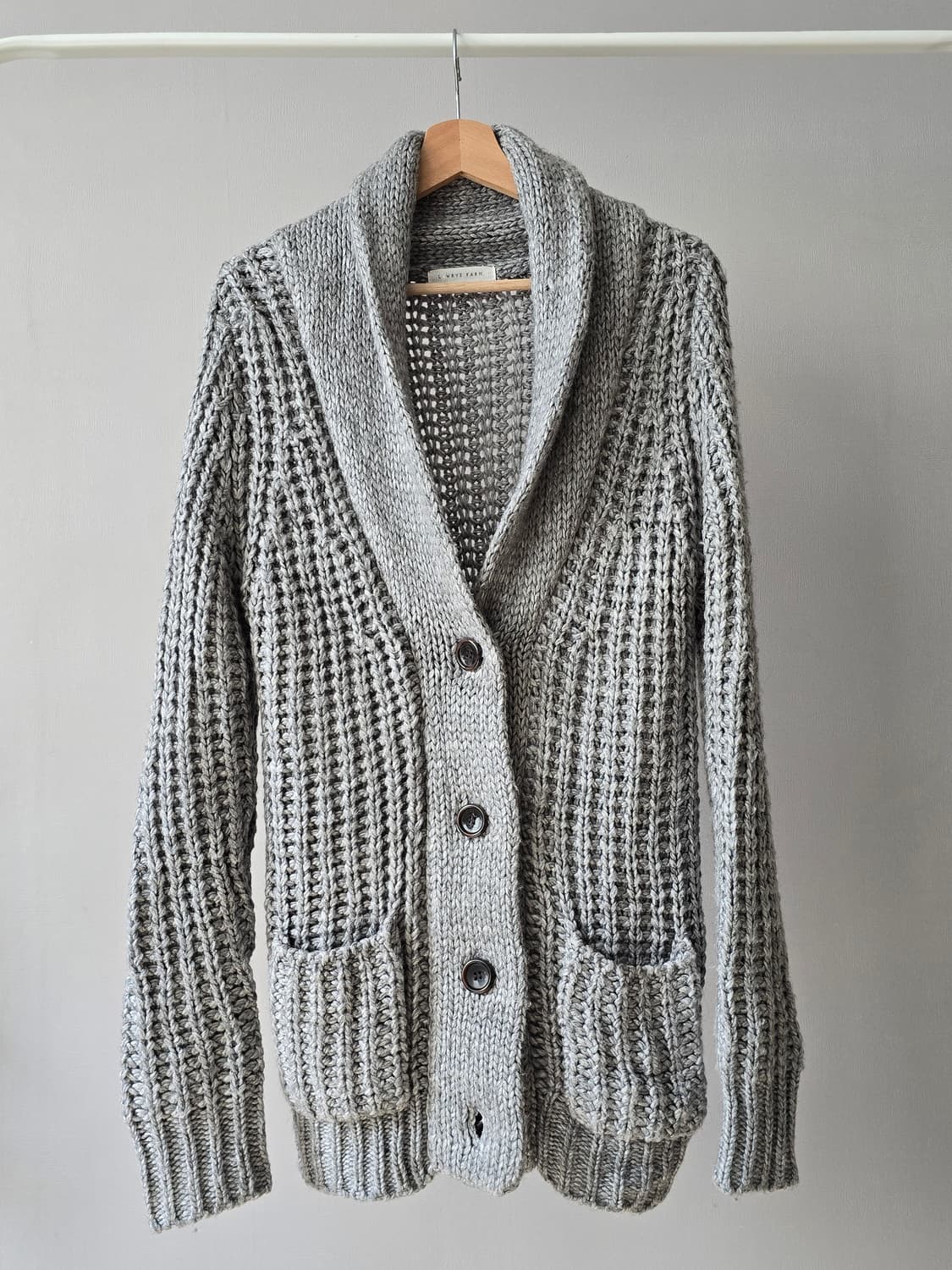 LOWRYS FARM 울혼방 롱가디건 Free 상품이미지1