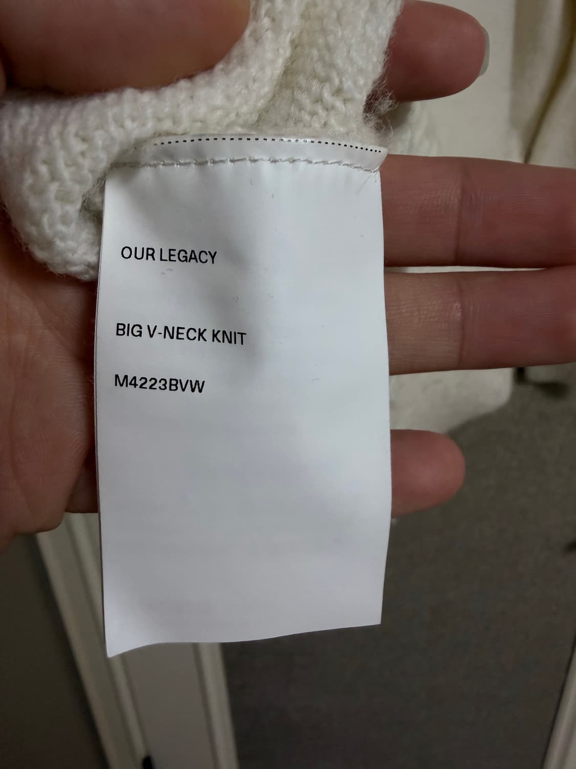 아워레가시 브이넥니트 46 상품이미지5