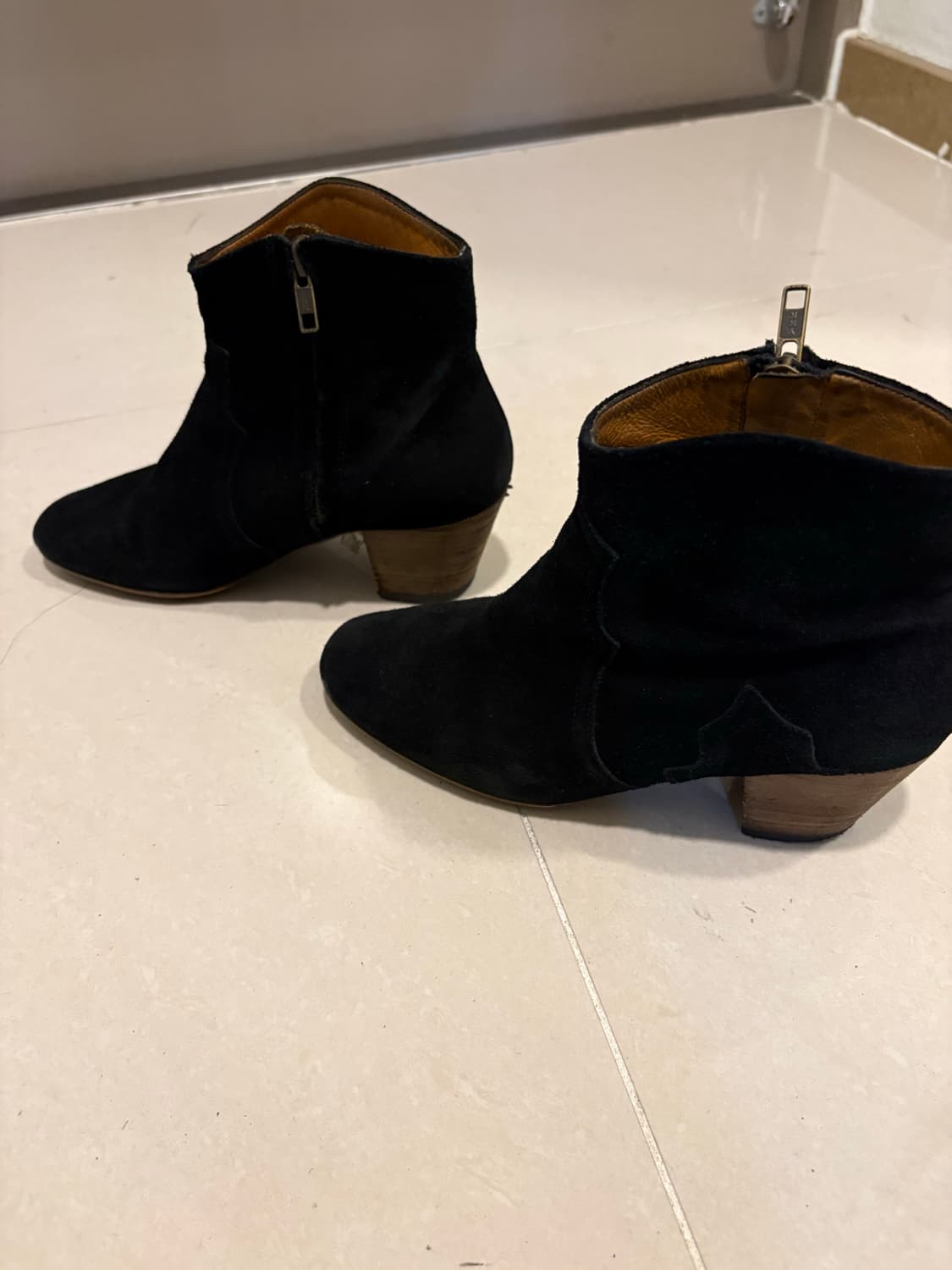 이자벨마랑 스웨이드부츠(36) 상품이미지2