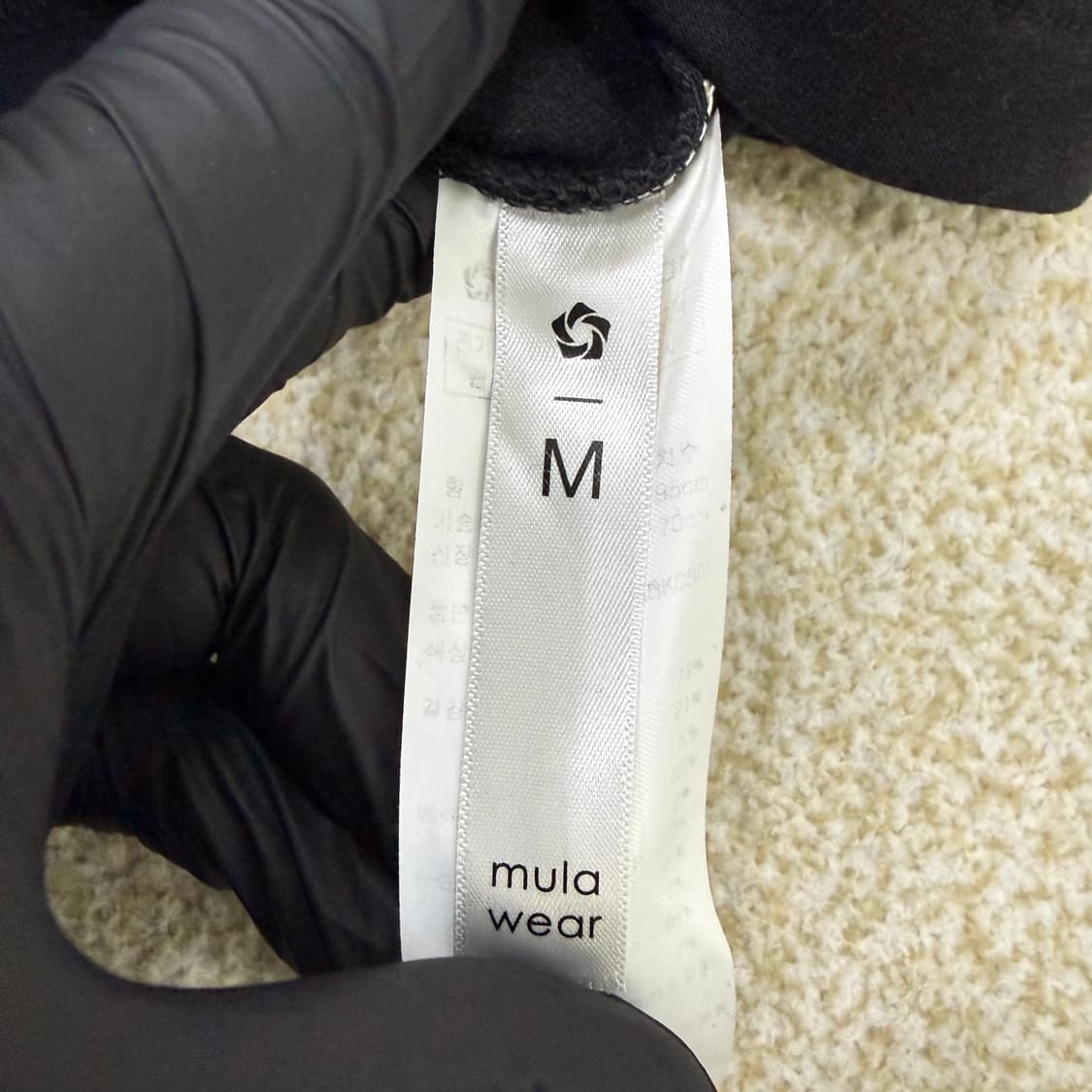 M 뮬라웨어 여성 오버핏 크롭 후드티 0129T1 상품이미지3