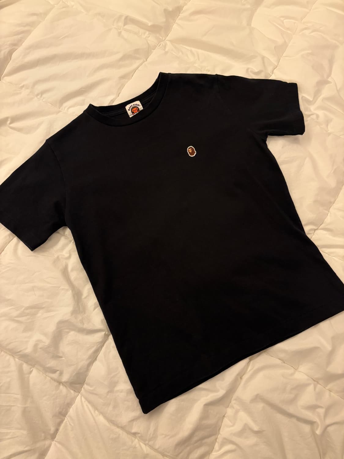 BAPE KIDS 블랙 티셔츠 140 상품이미지1