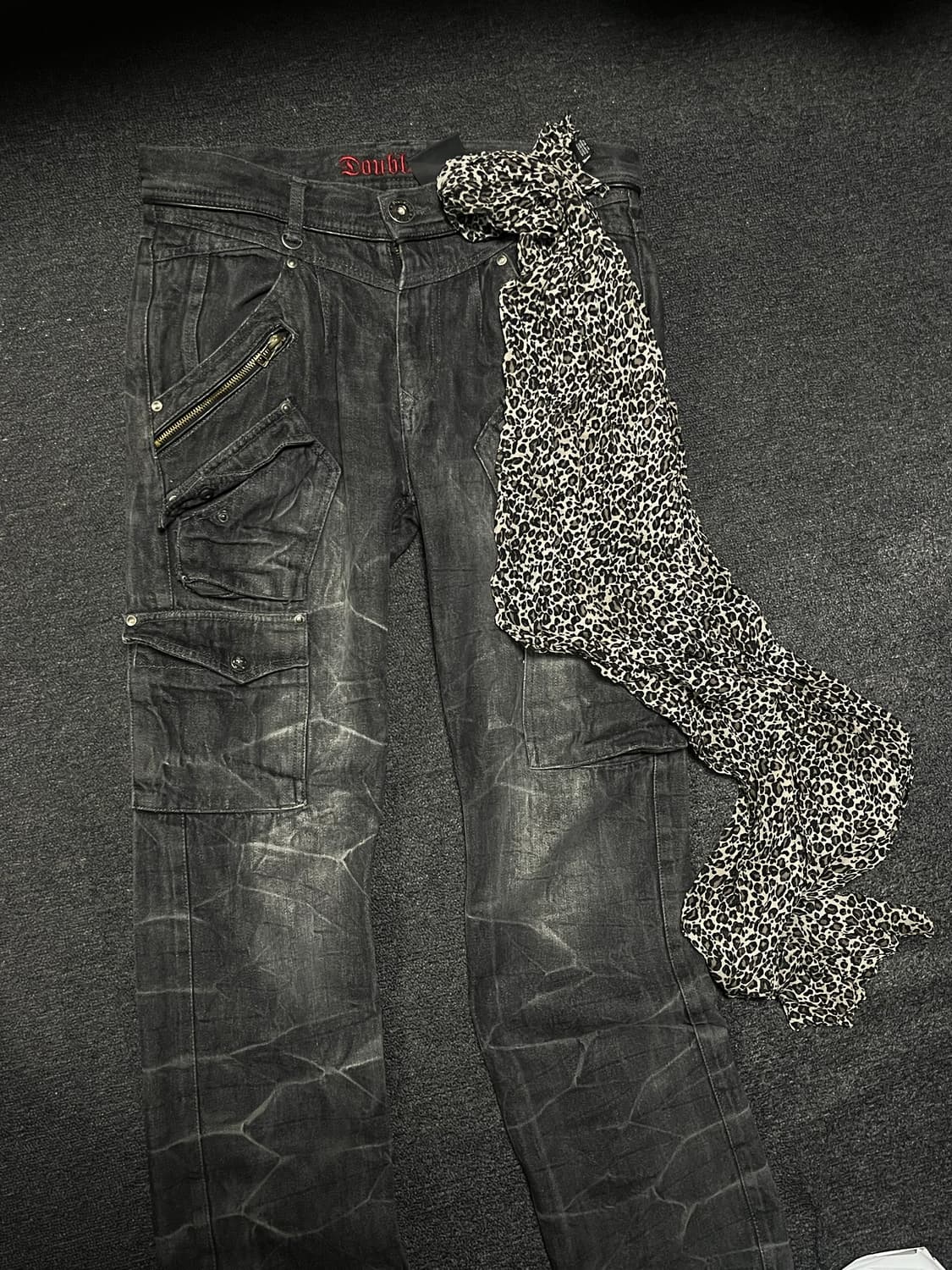 Silky Punk leopard scarf 상품이미지1