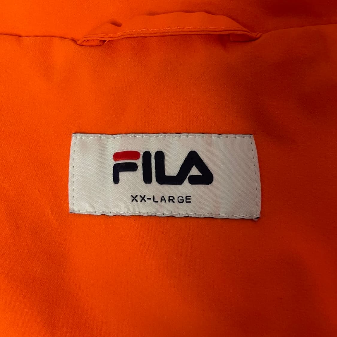 휠라 강원 FC 오렌지 바람막이 자켓   상품이미지5