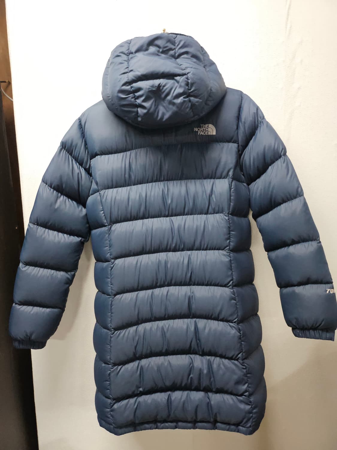 노스페이스 700 미디 패딩 네이비 85 상품이미지2