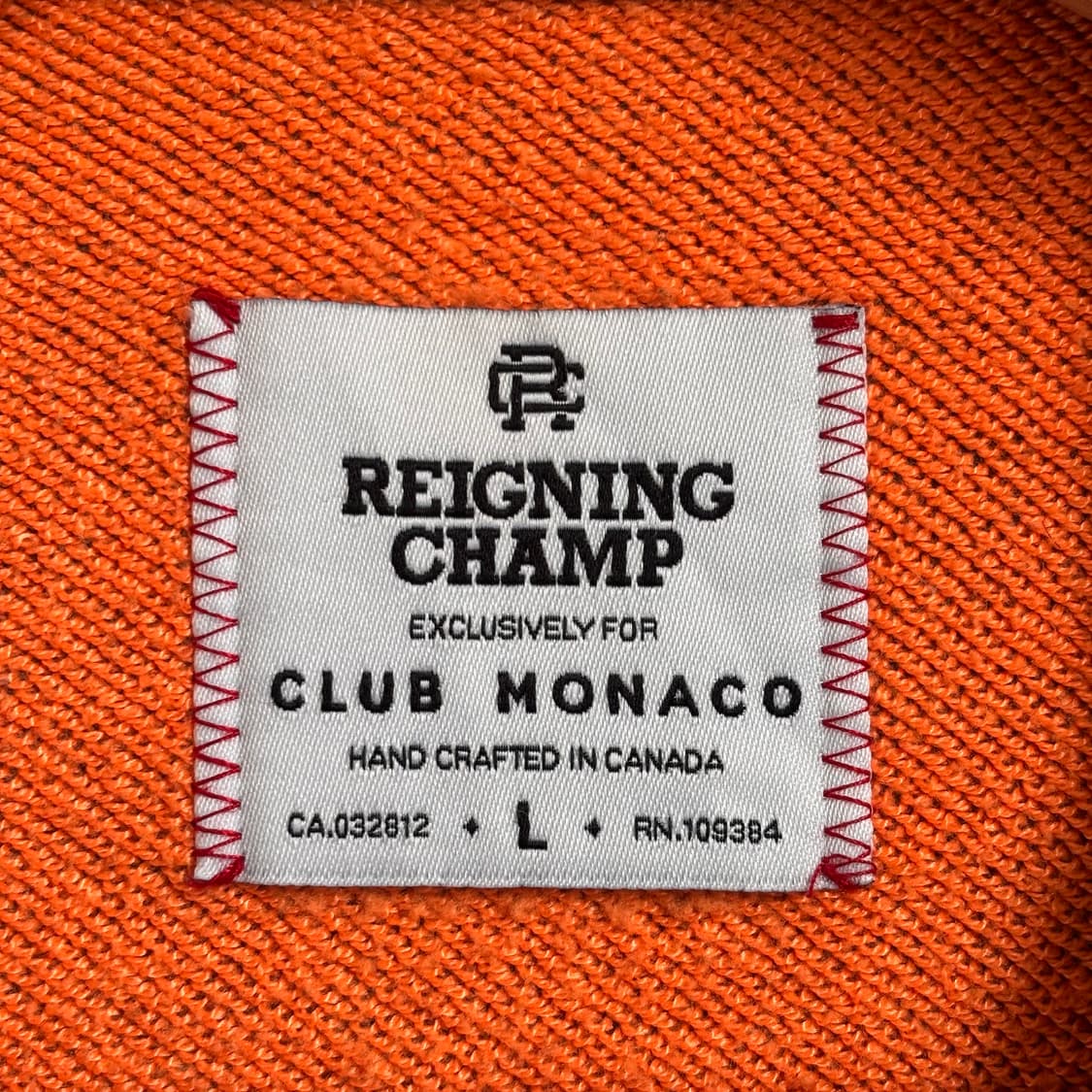 레이닝 챔프 맨투맨 티셔츠 L 입체적인 디테일 캐니다 상품이미지2