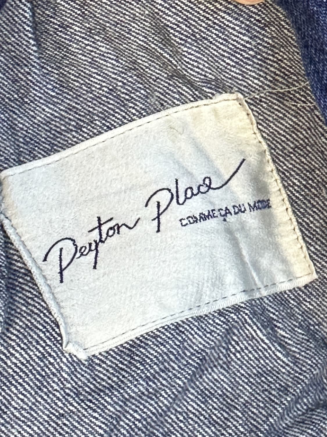 PPFM 90s 데님 봄버 자켓 상품이미지5