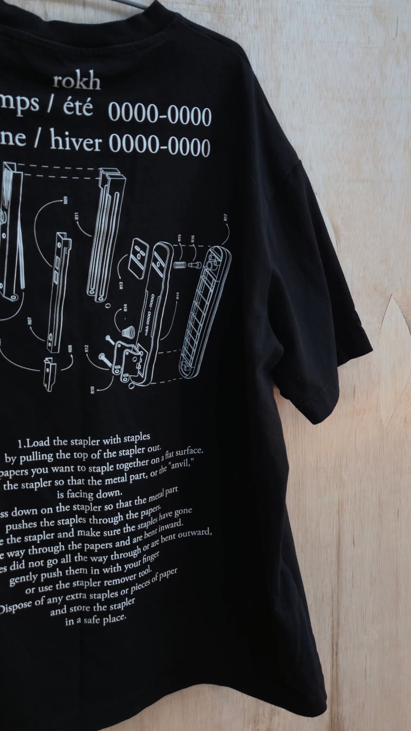 Rokh X h&m 반팔 티셔츠 M 상품이미지6