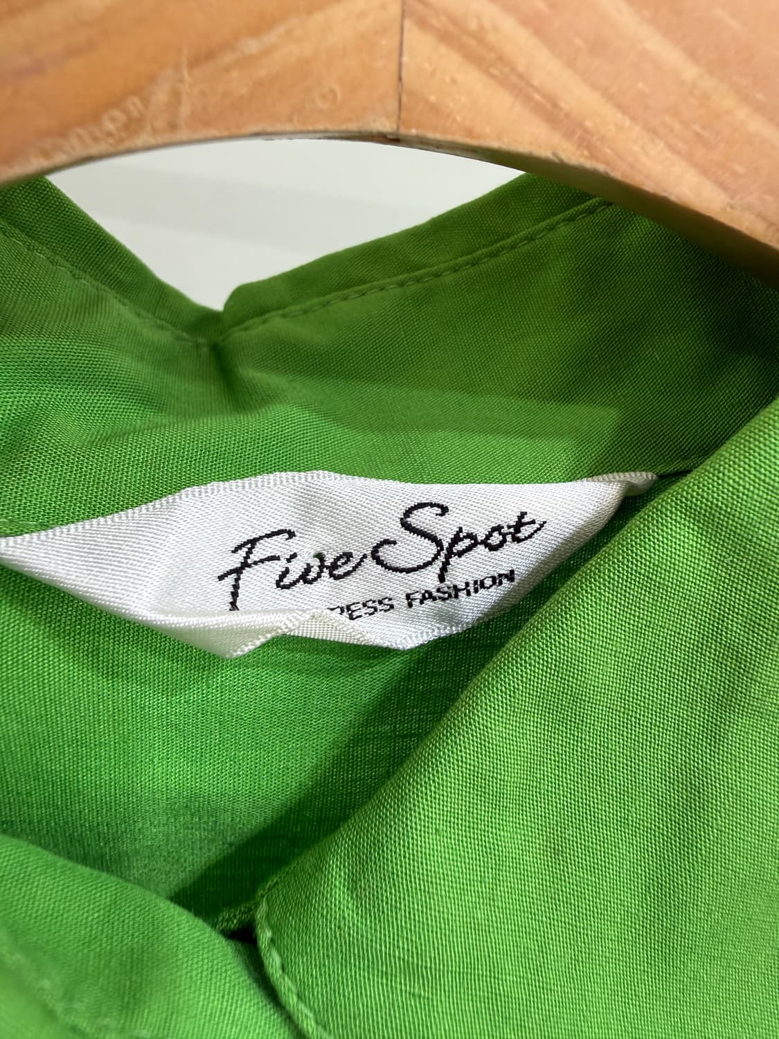 빈티지 FIVE SPOT (Made in Japan)피크드칼라셔츠 상품이미지7