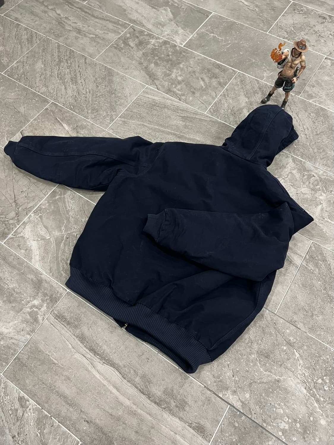 (XL) 칼하트 덕 액티브 후드자켓 J130 MDT 미드나잇 상품이미지9