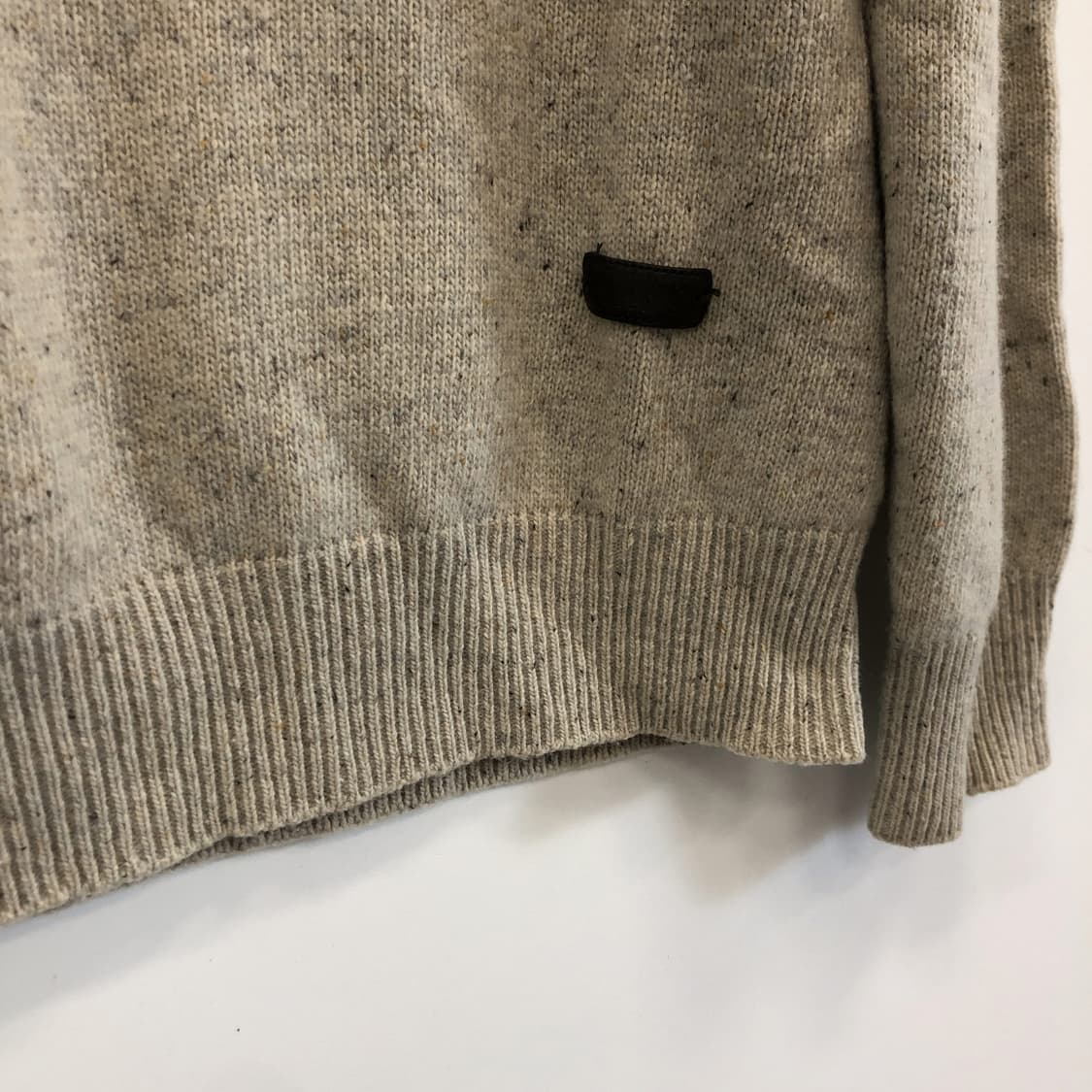 닥스 프리미엄 이태리원단 울 실크 하프집업 105  상품이미지2