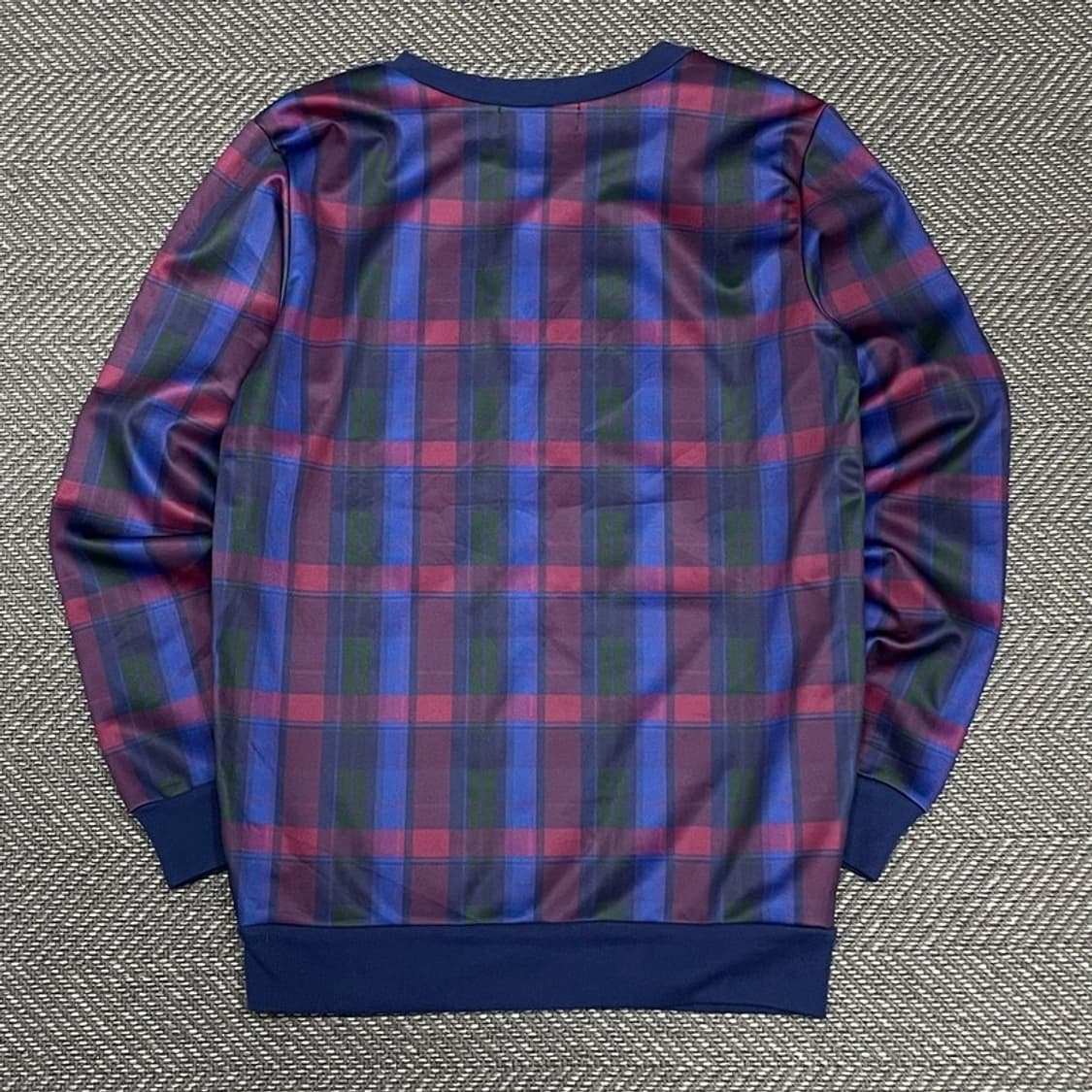 SLY 체크 패턴 맨투맨 v0226 상품이미지2