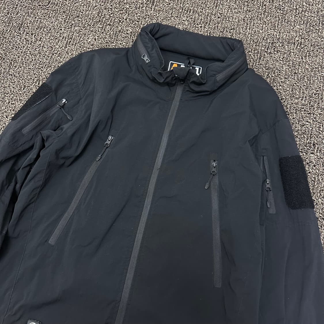 511 택티컬 밀리터리 바람막이 자켓 블랙 XL 상품이미지2