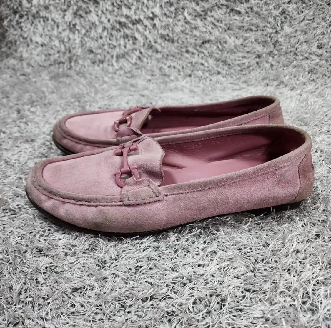 페라가모 스웨이드 로퍼 8.5 상품이미지5