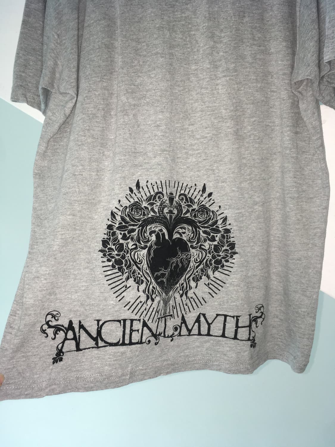 jpn vintage punk overfit printing t shir 상품이미지5