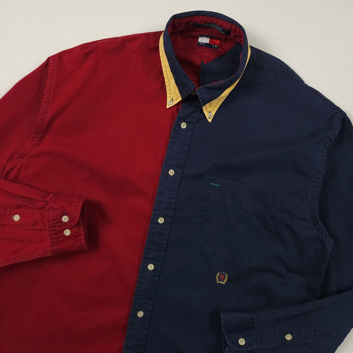 2XL(110) 타미 힐피거 월계관 시그니쳐 헤비셔츠 상품이미지1