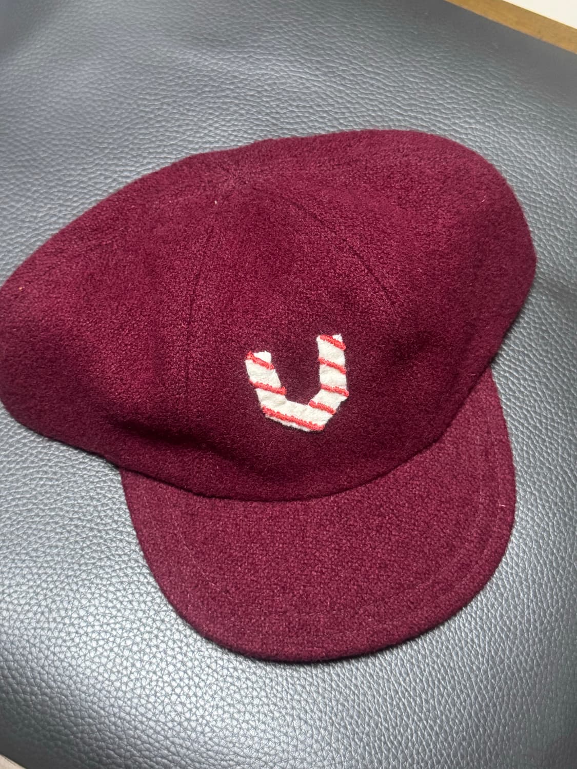 visvim 비즈빔 17aw 호너스 캡 버건디 상품이미지1