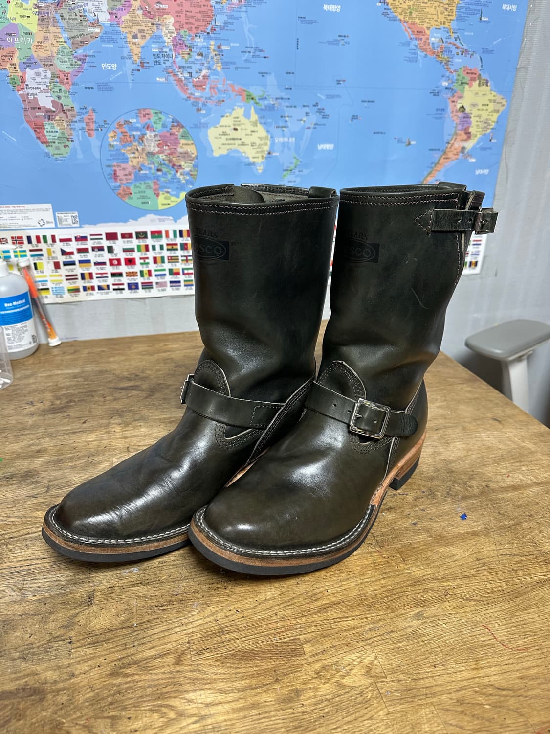 웨스코  미스터 루 엔지니어 부츠 10E 판매합니다 상품이미지1