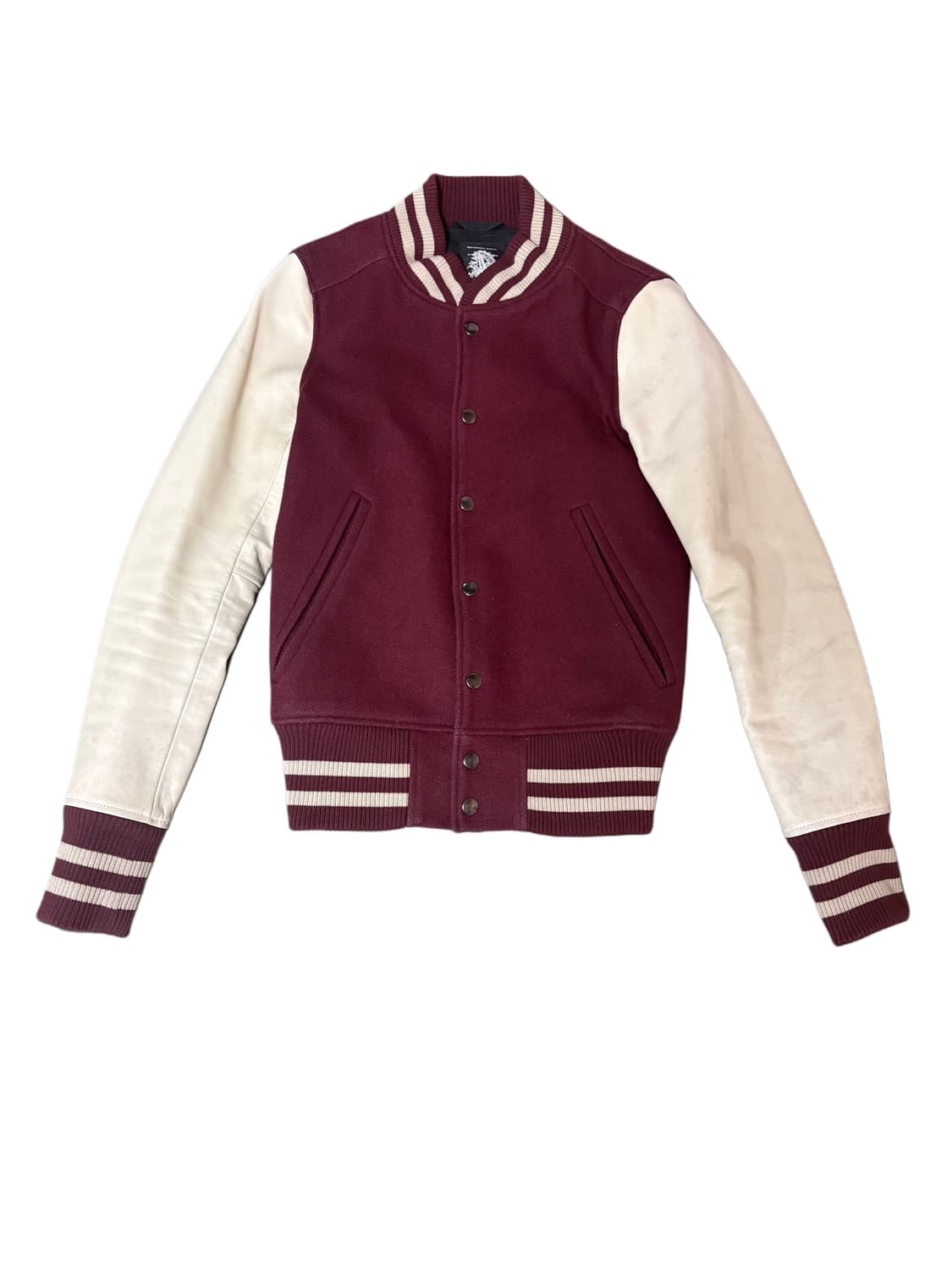 가죽 바시티 빈티지 자켓 상품이미지1