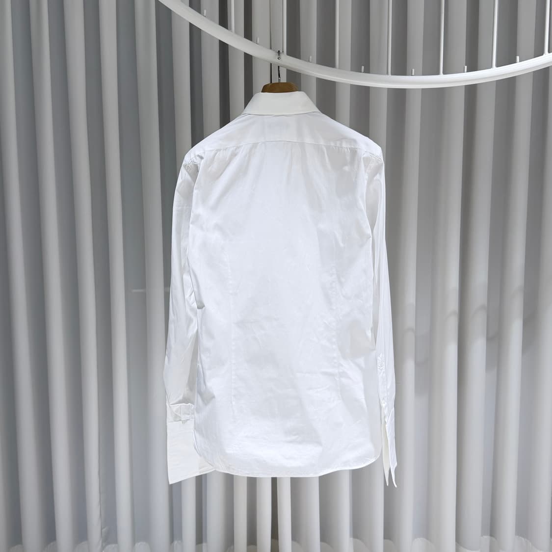 (A+/39) / 톰포드 버튼 다운 코튼 셔츠 화이트 상품이미지5