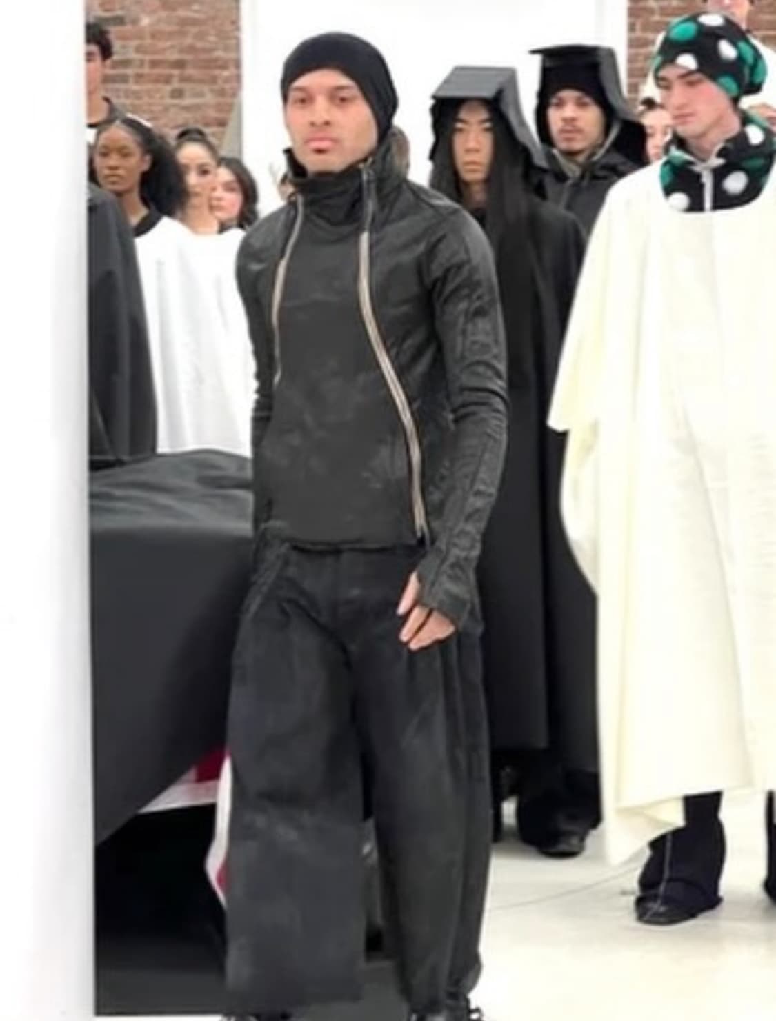 TYPE III HIGH NECK LEATHER JACKET 상품이미지4