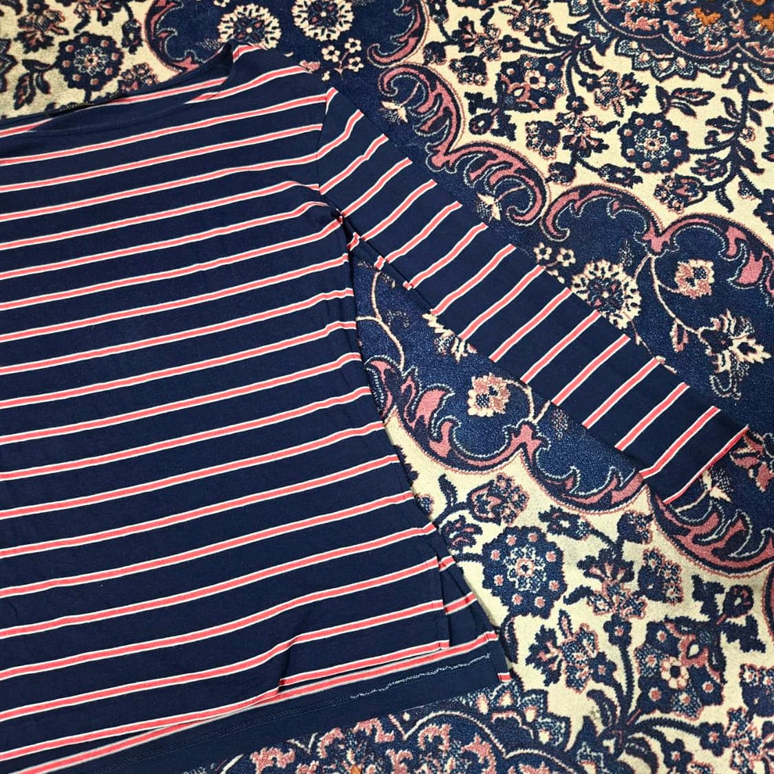 폴로랄프로렌 여성 스트라이프 보트넥 긴팔티셔츠 상품이미지2