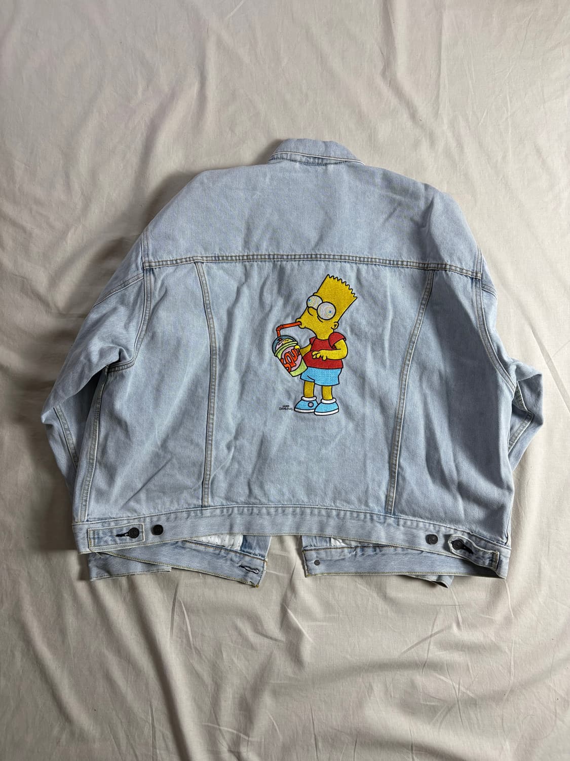 Levis x Simpson 데님 트러커 자켓 XL 상품이미지1