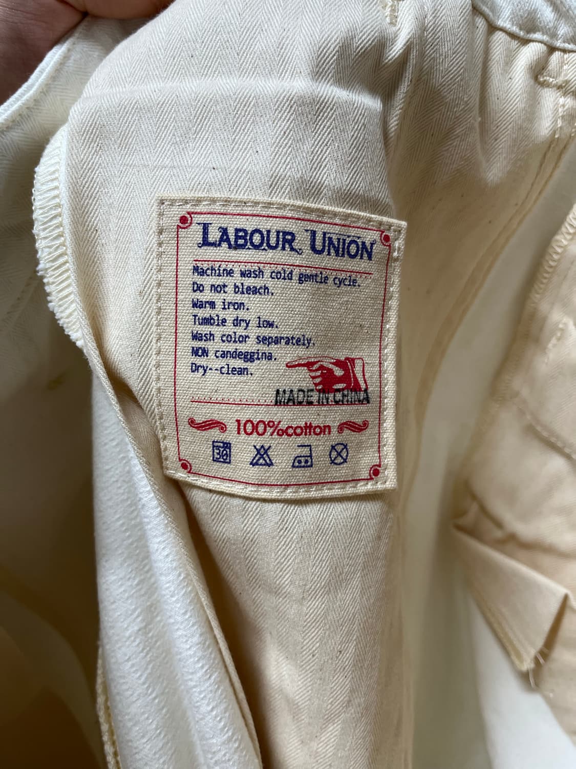 Labour union work chino pants 상품이미지6