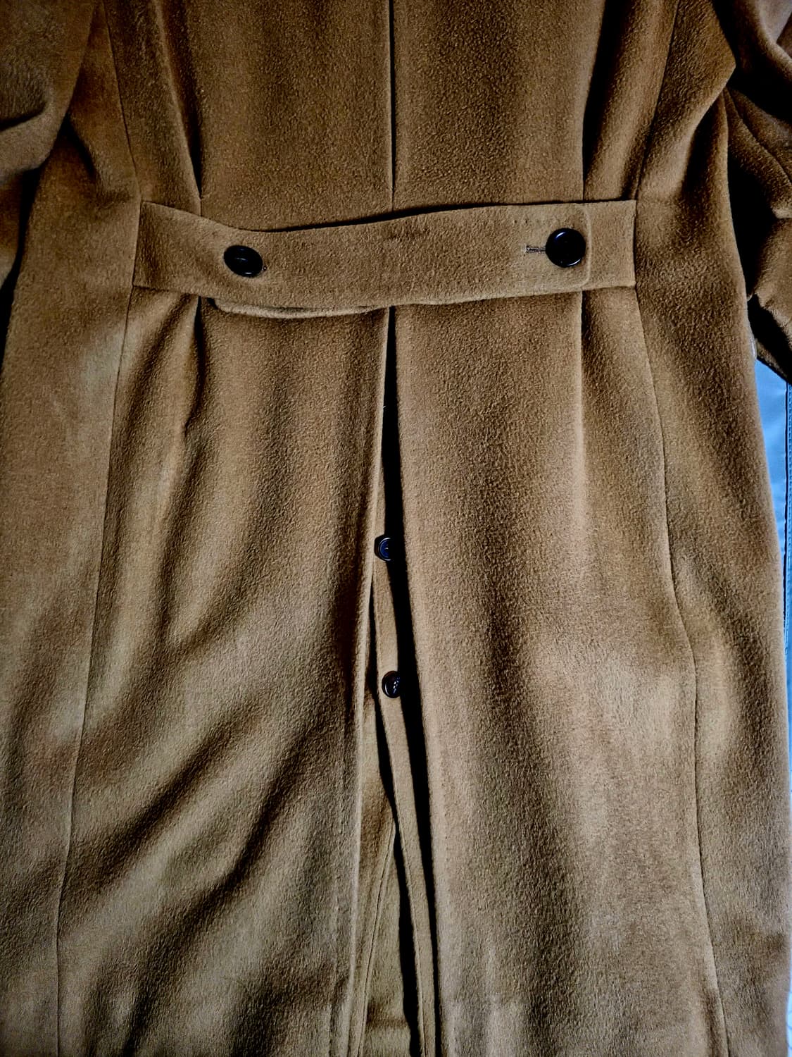 (강추👍)사르토리아 반니 비스포크 카멜 코트 상품이미지8