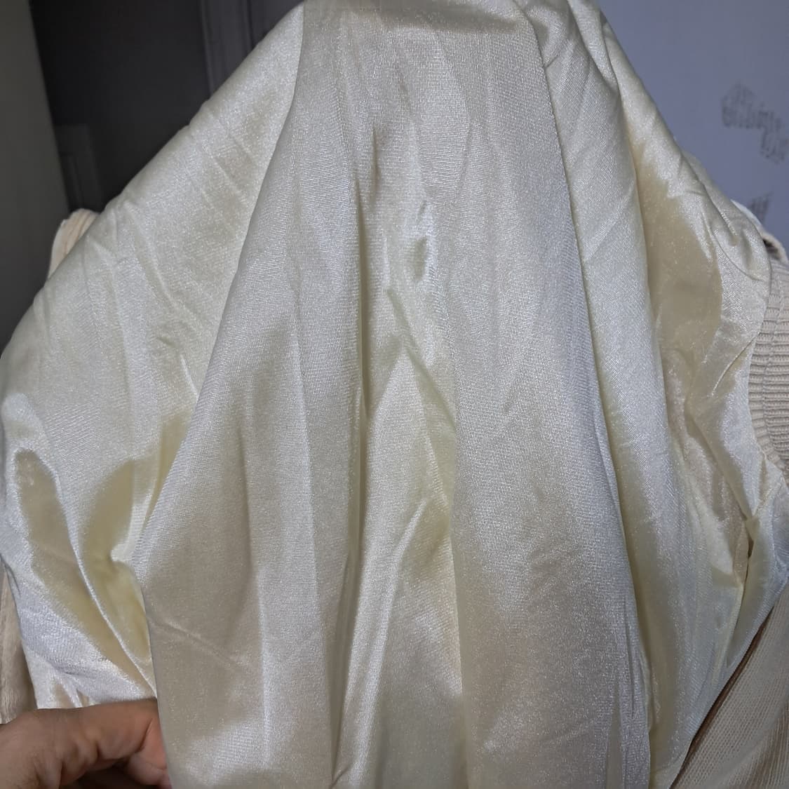 헤지스 골프 남성 방풍니트 모 캐시미어 베스트 조끼 100 상품이미지9