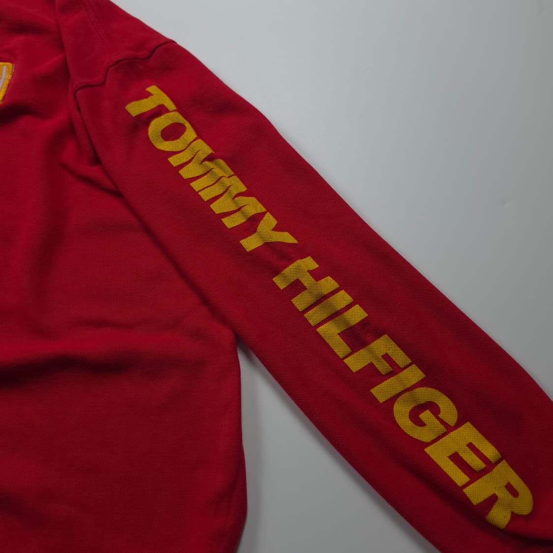 00s 타미힐피거 올드스쿨 세일링기어 빅로고 카라 롱슬리브 (XL) 상품이미지4