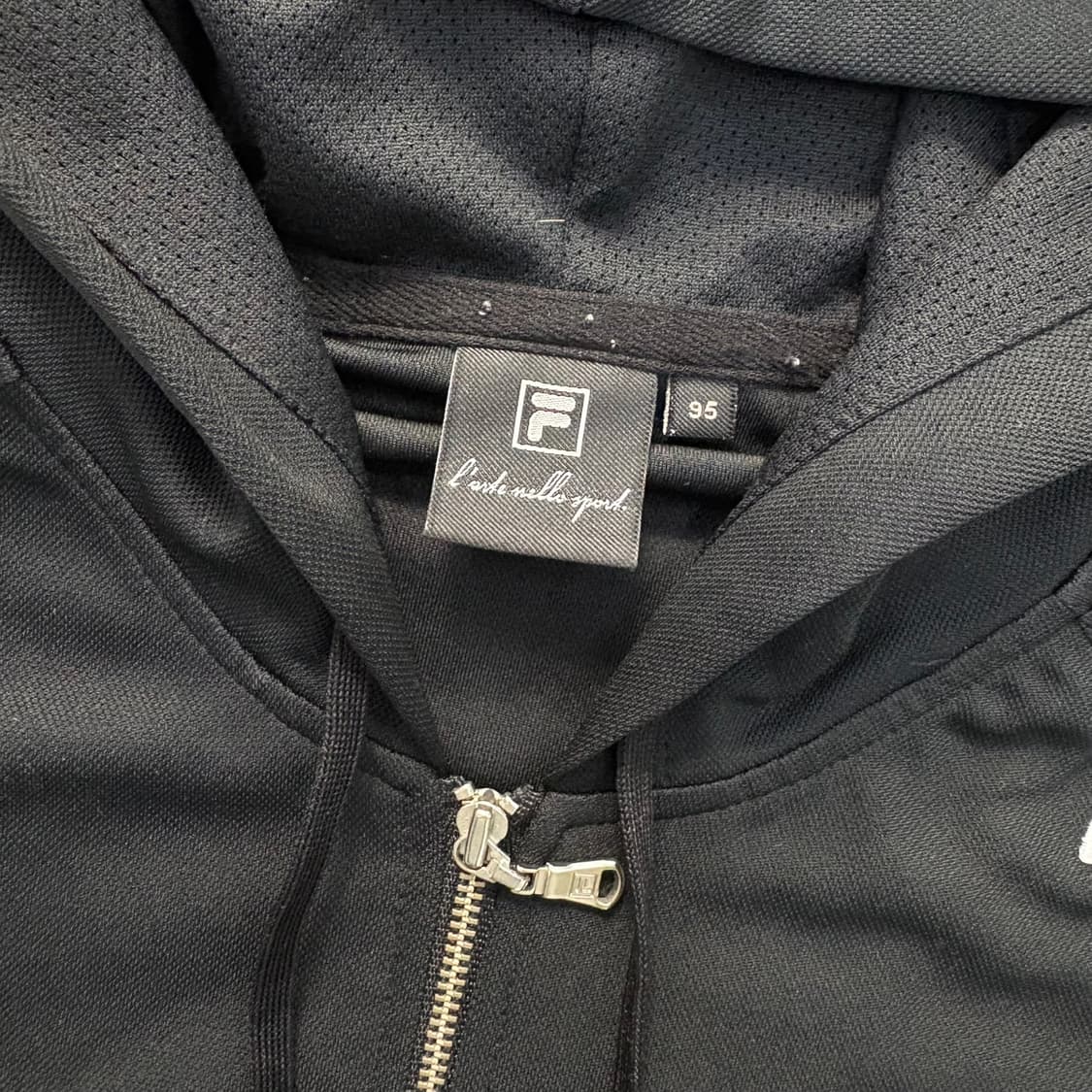 95 휠라 후드 반팔 후드 집업 0414J 상품이미지2