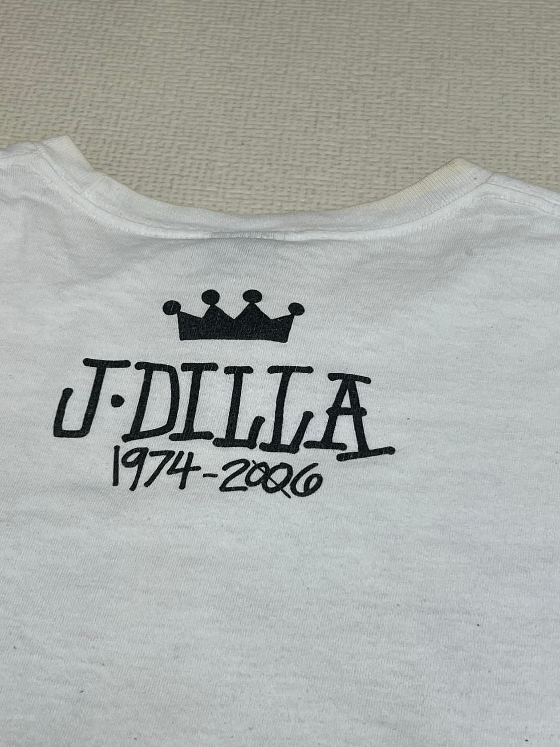 00s 빈티지 스투시 J딜라그래픽 티셔츠 XXL 상품이미지6