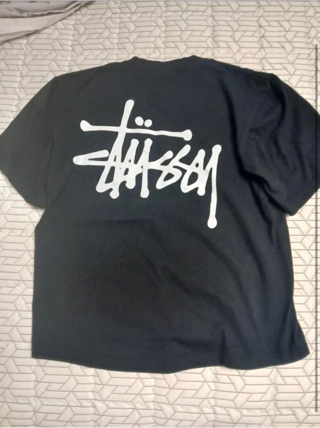 스투시 검은색 반팔티셔츠  상품이미지1