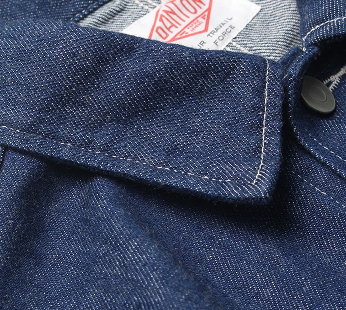 DANTON 단톤 데님 커버올 워크 자켓 상품이미지4