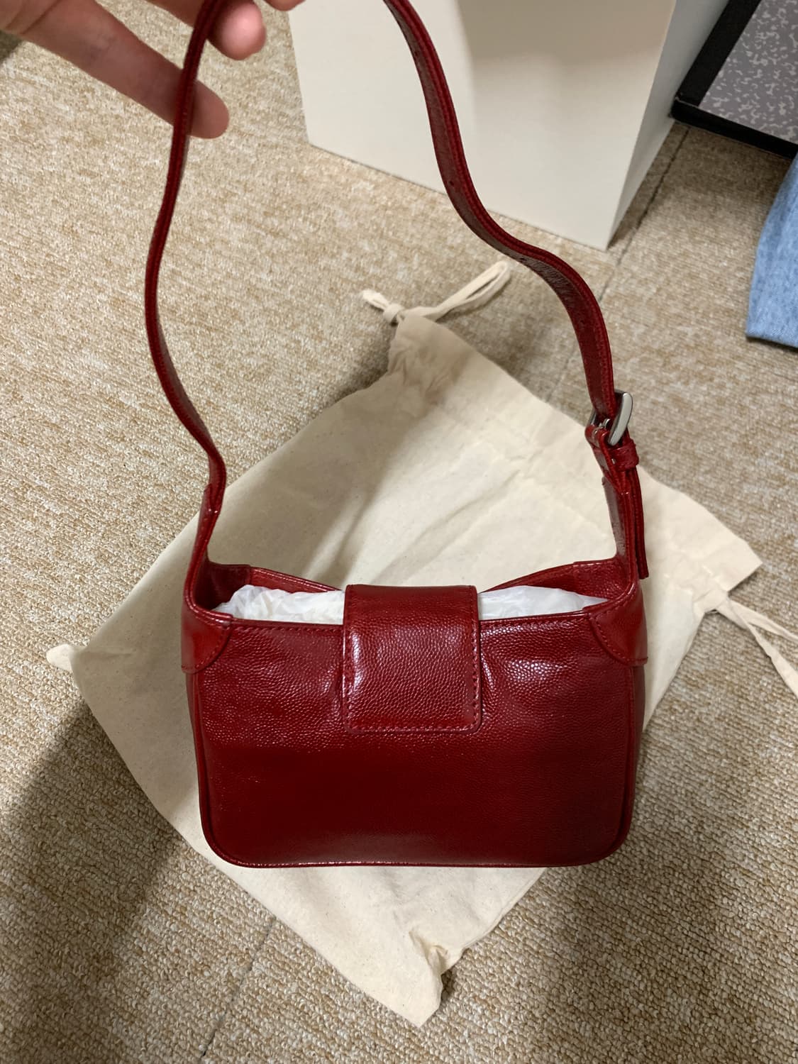 미닛뮤트 바톤 마이크로백 - 캐비어레드 상품이미지3