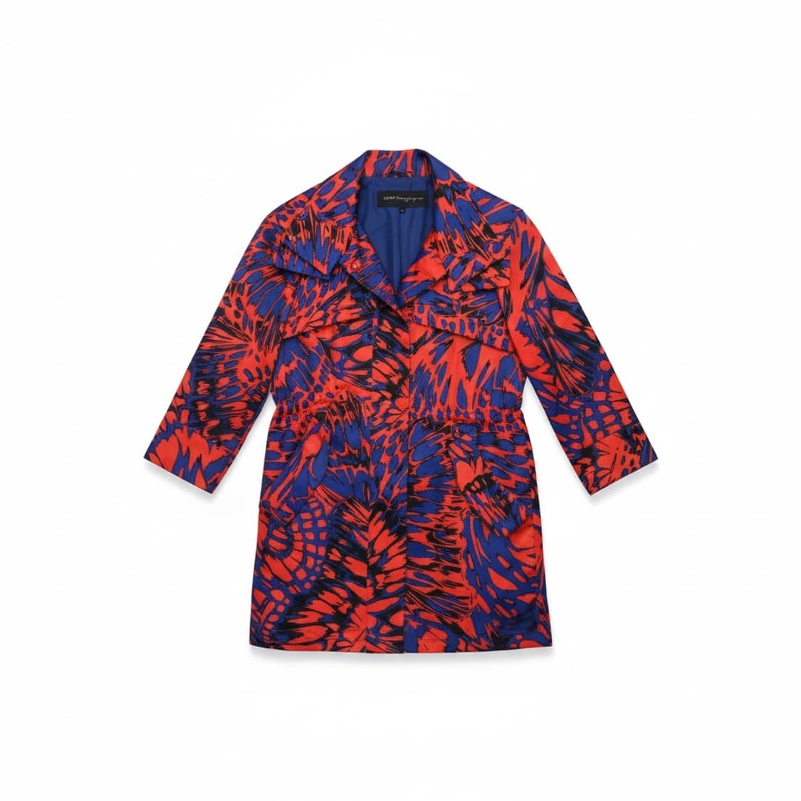 오브제 멀티컬러 프린트 후드 자켓 상품이미지1