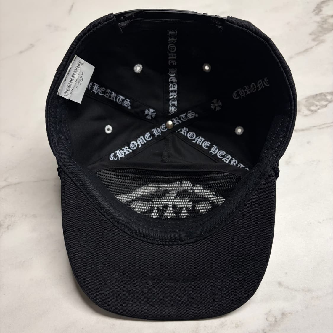 레어) 크롬하츠 세메터리 가스 스테이션 세메터리 캡 모자 블랙 OS 상품이미지6