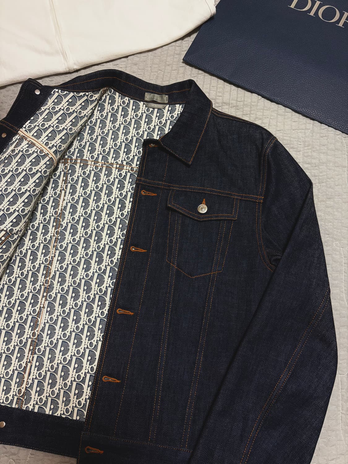 디올 오블리크 데님자켓 상품이미지3