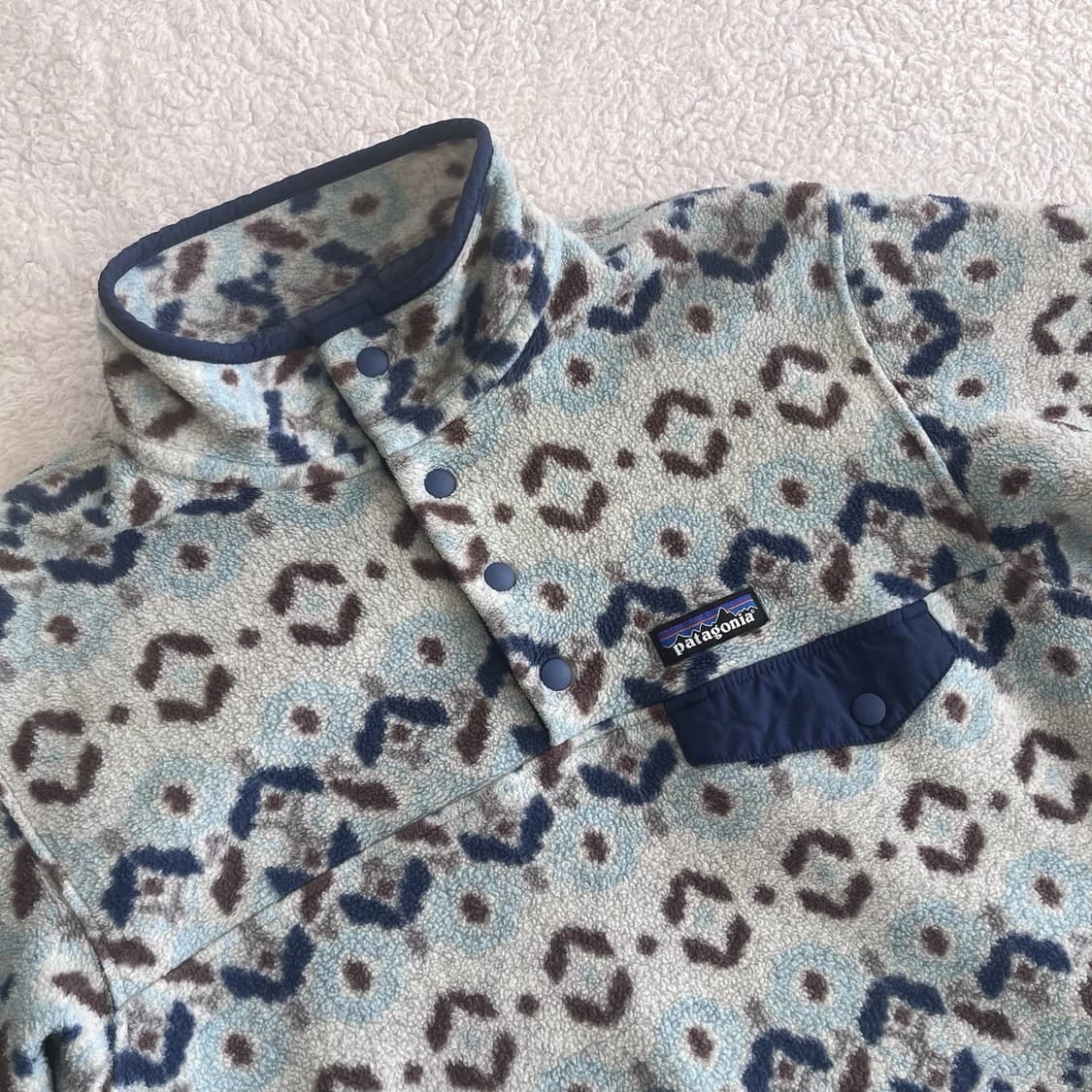 10s 파타고니아 신칠라 스냅-T 툰드라 클러스터 패턴 상품이미지2